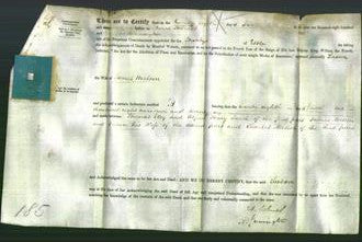 Deed by Married Women - Susan Metson-Original Ancestry