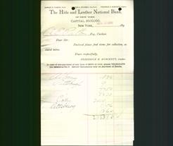 Bank Letterhead - Hide and Leather National Bank
