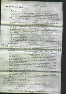 Court of Common Pleas - Mary Ann Brayshaw-Original Ancestry