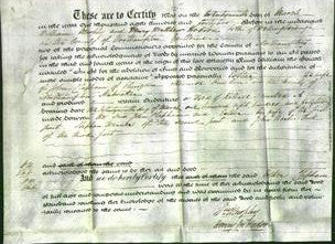 Deed by Married Women - Esther Clapham-Original Ancestry