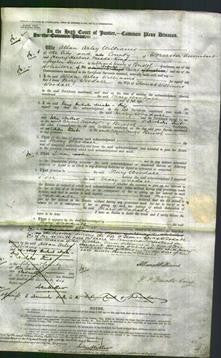 Court of Common Pleas - Mary Woodall-Original Ancestry