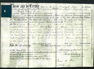 Deed by Married Women - Charlotte Mathew-Original Ancestry