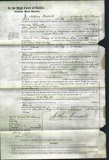 Court of Common Pleas - Blanche Clarke-Original Ancestry