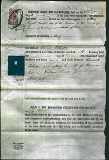 Deed by Married Women - Mary Robinson-Original Ancestry