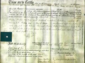 Deed by Married Women - Elisabeth Marie Wilshere-Original Ancestry