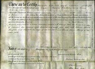 Deed by Married Women - Elizabeth Dampier-Original Ancestry