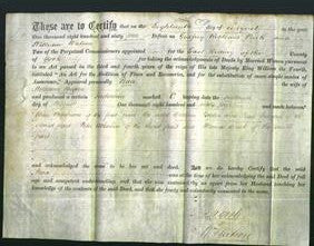 Deed by Married Women - Peace Biglin-Original Ancestry