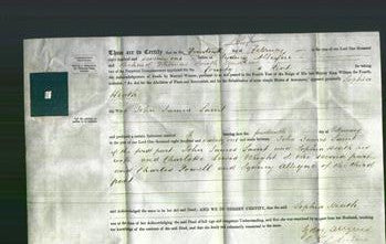 Deed by Married Women - Sophia Heath Saint-Original Ancestry