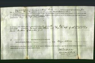 Deed by Married Women - Eliza Sillitoe-Original Ancestry