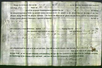 Deed by Married Women - Eliza Minerva Ellen