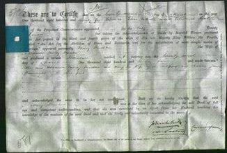 Deed by Married Women - Mary Stratham-Original Ancestry