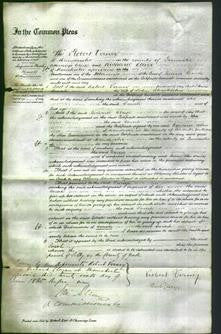 Court of Common Pleas - Sarah Shackleton-Original Ancestry