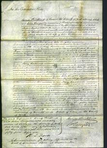 Court of Common Pleas - Mary Roadhouse-Original Ancestry