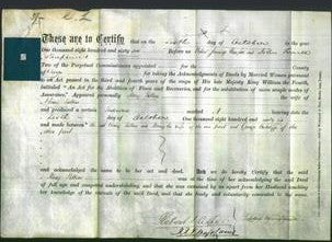 Deed by Married Women - Mary Pullen-Original Ancestry