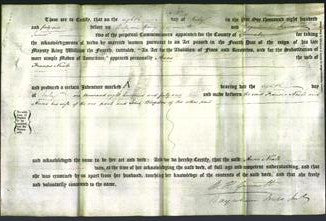 Deed by Married Women - Anne Neale-Original Ancestry