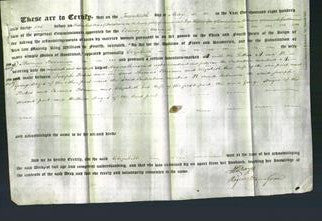 Deed by Married Women - Elizabeth Bloomer-Original Ancestry