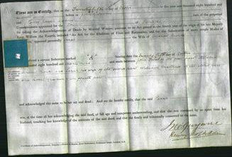 Deed by Married Women - Sarah Nicholl-Original Ancestry