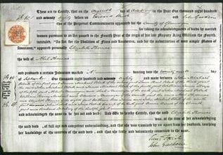 Deed by Married Women - Elizabeth Thomas-Original Ancestry