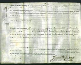 Deed by Married Women - Margaret Haddock Pomfret-Original Ancestry