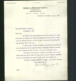Letterhead - James A. Benedict & Co.