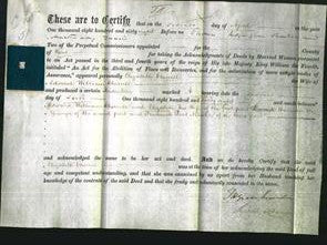 Deed by Married Women - Elizabeth Cherrill-Original Ancestry