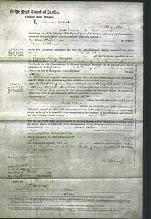 Court of Common Pleas - Alice Williams-Original Ancestry