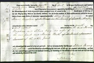 Deed by Married Women - Selina Mary Bingham-Original Ancestry