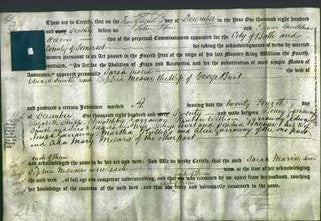 Deed by Married Women - Sarah Maria Smith and Sophia Messer Burt-Original Ancestry