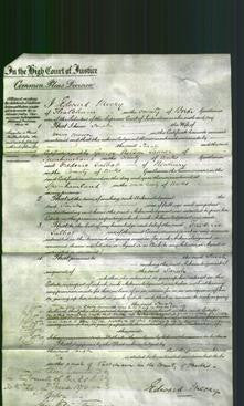 Court of Common Pleas - Sarah Brown-Original Ancestry