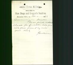 Business Letterhead - J. Currier