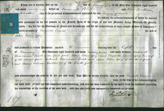 Deed by Married Women - Elizabeth Louisa Gaze-Original Ancestry