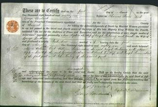 Deed by Married Women - Ann Sophia Pickering, Sarah Lonthorn-Original Ancestry