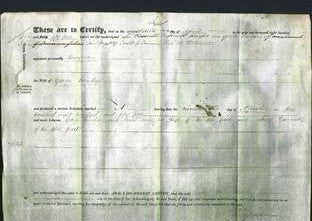 Deed by Married Women - Mary Ann Meaden-Original Ancestry