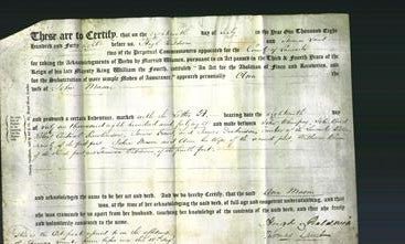 Deed by Married Women - Ann Mason-Original Ancestry