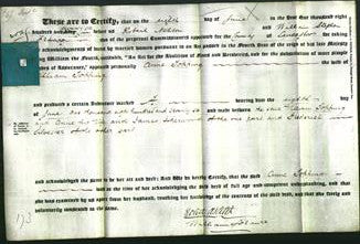Deed by Married Women - Anne Topping-Original Ancestry