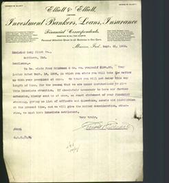 Letterhead - Elliot & Elliot, Lawyers