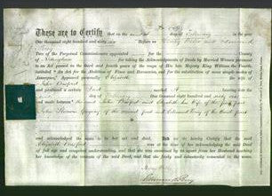 Deed by Married Women - Elizabeth Basford-Original Ancestry