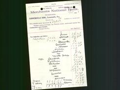 Bank Letterhead - Merchants National Bank