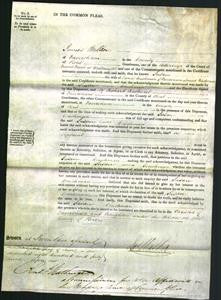 Court of Common Pleas - Susan Couchman-Original Ancestry