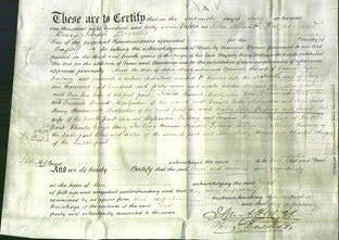 Deed by Married Women - Ann MacGachen and Armine Furlong-Original Ancestry