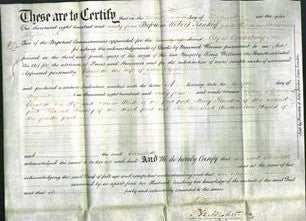 Deed by Married Women - Elizabeth Elgar-Original Ancestry