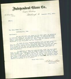 Letterhead - Independent Glass Co.
