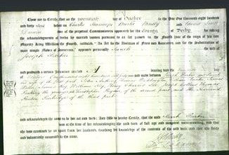 Deed by Married Women - Sarah Parker-Original Ancestry