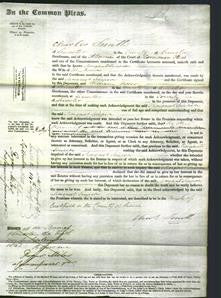 Court of Common Pleas - Margaret Simpson Brown-Original Ancestry