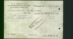 Business Letterhead - T. G. Evans & Company