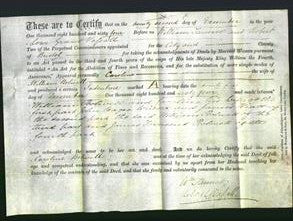 Deed by Married Women - Caroline Bolwell-Original Ancestry
