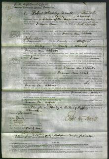 Court of Common Pleas - Frances Ann Abbotts-Original Ancestry