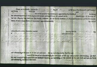 Deed by Married Women - Elizabeth Roberts-Original Ancestry