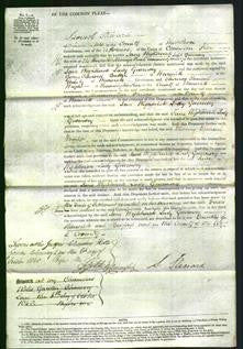 Court of Common Pleas - Jane Wightwick-Original Ancestry