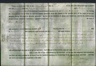 Deed by Married Women - Hannah Bownass-Original Ancestry